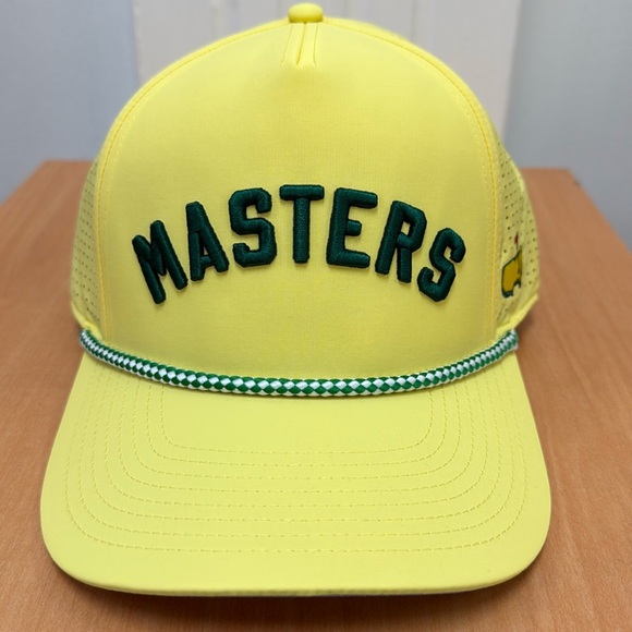 Masters Accessories - 2026 Masters Tournament Performance Yellow Rope Hat!!🔥🔥🔥